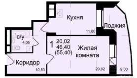 Куплю 1-комнатную квартиру , фотография обложки