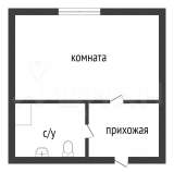 Цена на 1-комнатную квартиру , фотография 1