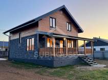 Купить дом на участке соток Московская область, Домодедово, Ильинская Cлобода кп, 300 Купить дом на участке соток , фотография 8