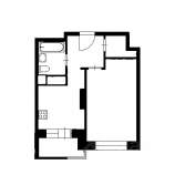 Цена на 1-комнатную квартиру , фотография 1