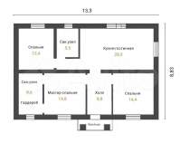 Фотография Дом 100 м² на участке 5,2 сот., Московская обл., Домодедово, коттеджный пос. Рэд, 235 Куплю дом на участке соток , фотография обложки