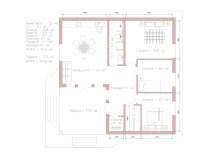 Цена на дом на участке  соток , фотография 1