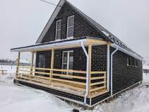 Фотография Дом в Московская область, Чехов муниципальный округ, Угодья у леса некоммерческое партнерство (140 м²), Куплю дом на участке соток , фотография обложки