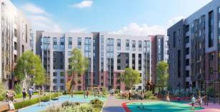 Купить 0-комнатную квартиру Московская область, городской округ Подольск, деревня Борисовка, улица Рахманинова, 11 Купить 0-комнатную квартиру , фотография 7