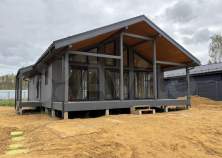 Купить дом на участке соток Московская область, Домодедово, Московская обл., г.о. Домодедово, д. Ивановка, КП Лесной остров Купить дом на участке соток , фотография 8