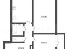 2-комнатная квартира, 61.4 м², город Чехов, ул. ул. Уездная, дом...