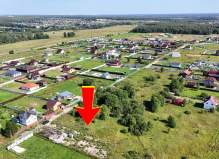 Земельный участок 8.3 соток, Чехов, деревня Алфёрово