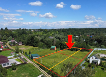 Земельный участок 9.5 соток, Чехов, деревня Легчищево