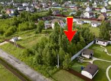 Земельный участок 9.0 соток, Чехов, территория Малиновка (деревня Крюк...