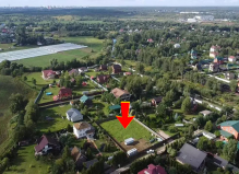 Земельный участок 15.0 соток, Чехов, территория СНП Ветерок 7 (деревня Люторецко...