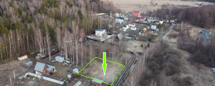 Земельный участок 6.0 соток, Серпухов, территория снт Калинка (деревня Шатово), фотография