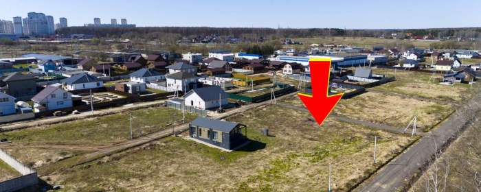 УЧАСТОК ДЛЯ ДОМА В ТИХОМ ЖИВОПИСНОМ МЕСТЕ, фотография